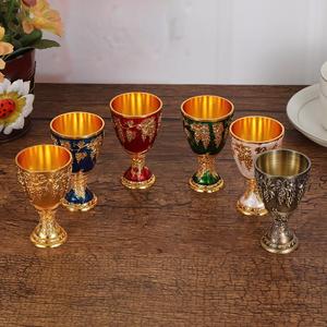 Copa de Metal de Lujo Europea para Vino, Copa para Baijiu, Copa para Licores, Vaso para Bebidas, Venta al por Mayor - Product Image 2
