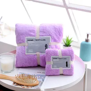 Factory Quick-Dry Microfiber Magic Thick Soft Bath Towel Made in China