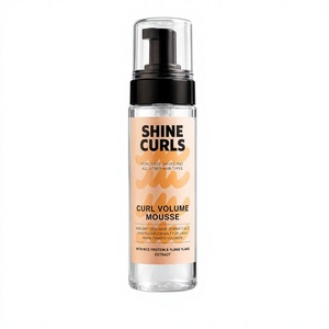 Curl Defining Hair <b>Mousse</b> with Rice Protein Ylang Ylang Soft Hold <b>Volume</b> for Waves Curls Coils Natural Textured Hair - Product Image 1