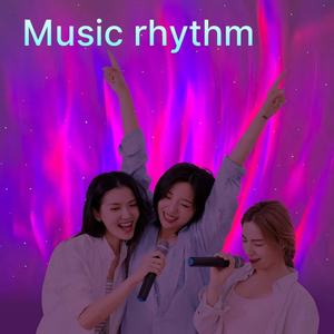 Lampe de nuit personnalisée pour la maison, ciel étoilé aurore, lampe intelligente à étoiles, projecteur de galaxie avec haut-parleur musical - Product Image 2