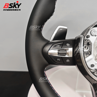 Volant en Cuir pour BMW Séries F01 F10 F11 F15 F20 F22 F30 F32 F33 F34 F31 F36 F80 F82 F90 E36 E39 E46 E60M