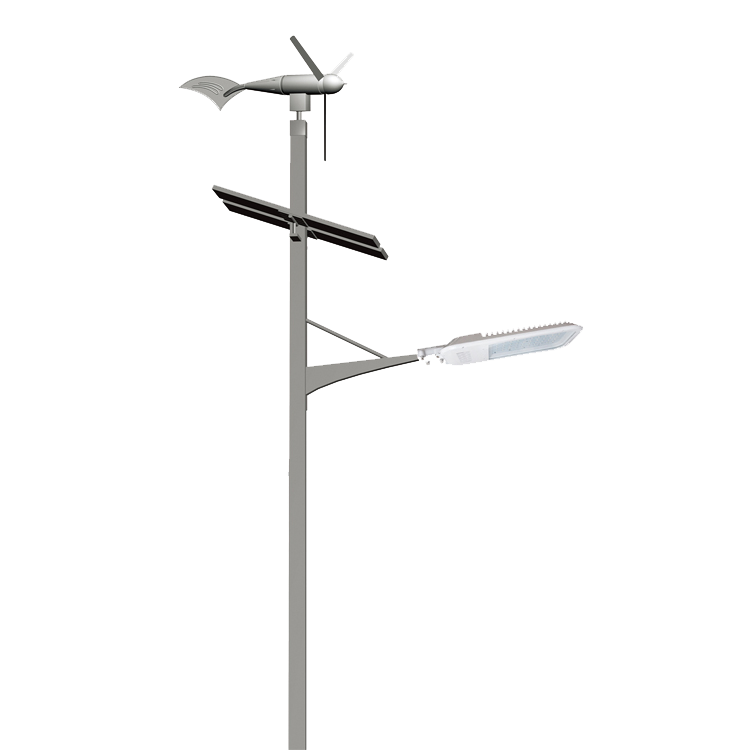 Impermeable al aire libre Luz de calle Solar integrada