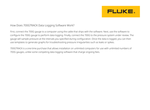 Logiciel d'enregistrement de données 700G/TRACK avec câble USB pour manomètres, enregistrement en temps réel, export, configuration à distance, garantie 1 an - Product Image 3