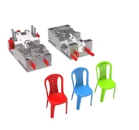 Fauteuils en plastique personnalisés OEM Chaises de salle à manger en rotin Fournisseur de moulage par injection de plastique de haute précision