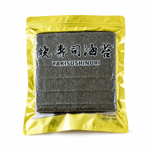 Snacks chinois à base d'algues, Onigiri, Emballage en papier, Algues Nori, Snacks savoureux aux fruits <span class=keywords><strong>de</strong></span> mer - Product Image 1