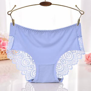 批发女士性感无痕内衣蕾丝无缝内裤女士内衣 - Product Image 5