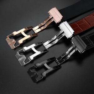 Correa de <span class=keywords><strong>reloj</strong></span> de cuero genuino para <span class=keywords><strong>Hublot</strong></span>, correa de piel de vaca de la serie Big Bang, accesorios para pulsera de 25x19mm, correas de <span class=keywords><strong>reloj</strong></span> de lujo para <span class=keywords><strong>hombre</strong></span> - Product Image 5