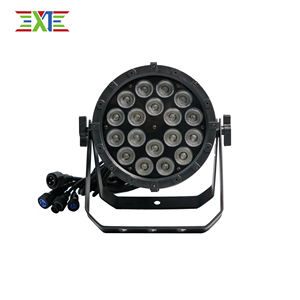 XJ NOUVEAU 18 pièces Lampe PAR étanche 180W LED RGBL 18*12W Perles de lampe de haute qualité Lampe à effets de scène pour spectacle en plein air Culture - Product Image 4