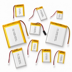 3.7V 300mAh 400mAh 450mAh 500mAh 600mAh Şarj Edilebilir LiPo Pil Özel Kılıflı Lityum İyon Piller OEM ODM - Product Image 1