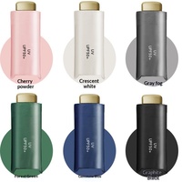 Parapluie de poche manuel compact 5 plis pour femme, protection UV, logo personnalisé, 6 baleines, design moderne