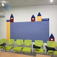 Panneaux acoustiques 3D en tissu – Traitement mural en fibre de polyester 100 % NRC pour la réduction du bruit dans les appartements et les studios d'enregistrement