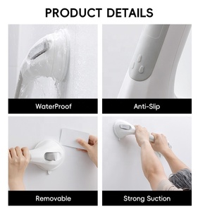 No Drilling Heavy Duty Waterproof <strong>Grab</strong> Bars for Bathtubs and Showers Hand <strong>Rails</strong> Shower <strong>Suction</strong> <strong>Grab</strong> Bars - Product Image 5