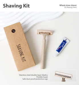 Kits dentaires jetables portables en pochette kraft pour hôtels – Mini trousse de toilette de voyage recyclable - Product Image 4