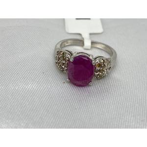 แหวนทับทิมหรูหราขายดีอันดับต้นๆ ใหม่ล่าสุด เงินแท้ 925 เหมาะสำหรับเป็นของขวัญ งานปาร์ตี้ งานแต่งงาน งานหมั้น พิธีทางศาสนา และงานอีเวนต์ต่างๆ - Product Image 4