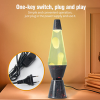 J & R Usine Directement Vente en Gros Lampe à Lave Lampe de Table Offre Spéciale Veilleuse pour Chambre avec Base Argentée Originale