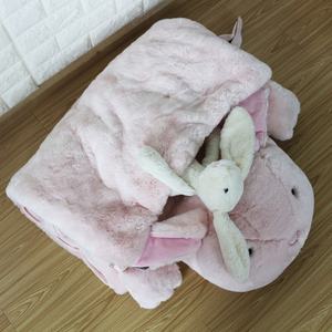 Sac de couchage pour enfants et bébés en peluche douce et chaude avec motif de lapin - Product Image 4