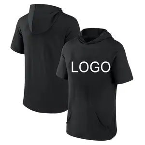 Heren Capuchon T-Shirts Casual Lichtgewicht Workout Hoodie Lange/Korte Mouw Hoodies Pullover T-Shirts Hoody Shirt T-Shirts Voor Mannen