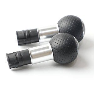 Pommeau de levier de vitesse pour Audi A3, cuir, noyau de 23 mm d'épaisseur, 5 ou 6 vitesses, design ergonomique - Product Image 3