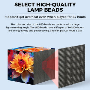 Pantalla LED Cúbica, Controlada por WiFi, Magic Cube P3.91, Resistente al Agua para Exteriores, Video Wall 8K, Pantalla Creativa para Publicidad Fotográfica - Product Image 5