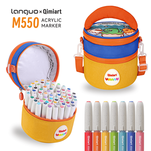 Ensemble de 48 marqueurs de peinture acrylique liquide professionnels en forme d'œuf pour artistes, enfants, <span class=keywords><strong>dessin</strong></span>, stylos de coloriage permanents - Product Image 5
