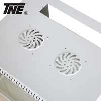 Armoire de serveur de centre de données de petite taille 12U, montage mural, en acier SPCC, certifiée CE, protection IP20, charge statique 60 kg