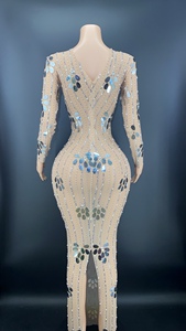 Twotwinstance — <span class=keywords><strong>robe</strong></span> de <span class=keywords><strong>demoiselle</strong></span> <span class=keywords><strong>d</strong></span>'<span class=keywords><strong>honneur</strong></span> à paillettes, <span class=keywords><strong>robe</strong></span> de mariage Maxi transparente, moulante, Y2367, pour fête <span class=keywords><strong>d</strong></span>'anniversaire pour femmes, 2021 - Product Image 6