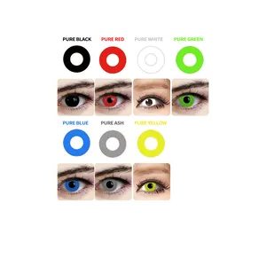 chic contact lenses Suppliers-Wholesale Cosmetic Color Soft Contact Lenses Hollywood Luxury Cosplay Colored Contact Lenses
