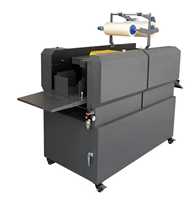 ZTFM 390G Machine à plastifier électrique chauffage à l'huile papier grand format jusqu'à 375x570mm boîtier avec moteur à noyau emballage en bois