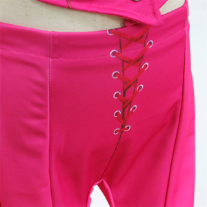 جديد وردة حمراء تانك أعلى السراويل مضيئة الاطفال الأميرة فيلم زي تأثيري الفتيات مجموعات الملابس - Product Image 6