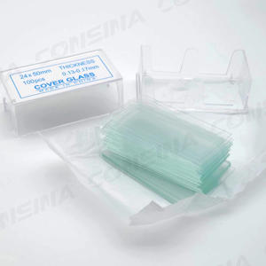 Paquet de boîte de lames de <span class=keywords><strong>microscope</strong></span> en verre couvercle transparent en verre 22*<span class=keywords><strong>22mm</strong></span> 24*24mm - Product Image 3