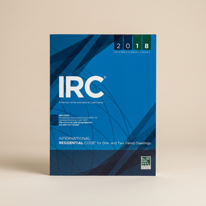Livre IRC 2018 sur la construction et l'aménagement résidentiel, reliure souple de haute qualité, 962 pages, matériau de lecture pour adultes - Product Image 1