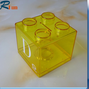 Bloque <span class=keywords><strong>de</strong></span> construcción cuadrado hucha - Product Image 4