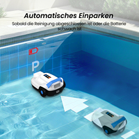 Vente Flash : Robot Nettoyeur de Piscine Robotisé AIRROBO QD01 (Large Plage de Température 10-35°C) ° Aspirateur de piscine sans fil C pour les propriétaires de magasins de piscines