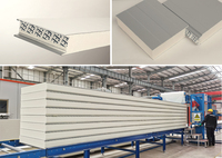 Mur et Toit Intérieur/Extérieur Personnalisés en Polyuréthane Écologique pour Chambre Froide, Ignifuge, Étanche, Anti-Corrosion, Insonorisant pour Hôtels