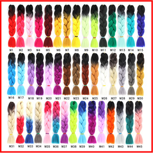 Extensions per <span class=keywords><strong>trecce</strong></span> all'uncinetto sintetiche Ombre da 41 pollici 165G all'ingrosso per acconciature <span class=keywords><strong>africane</strong></span> - Product Image 5