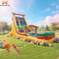 Vente directe usine : Grandes toboggans gonflables, jeux aquatiques éducatifs, PVC durable de qualité commerciale pour extérieur, jardin, écoles et fêtes
