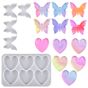 Silicone Cake <b>Molds</b> Set 1 Piece Irregular Shape Reusable Fondant Decoration Tools <b>Hand</b> Wash Only KINHONE Model KH4147 - Product Image 1