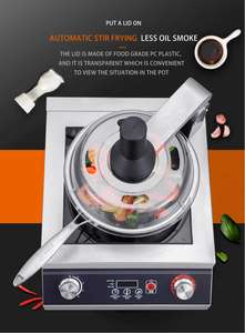 <span class=keywords><strong>Robot</strong></span> de cuisson automatique Semikron Wok mécanique <span class=keywords><strong>Chef</strong></span> pour la cuisson des aliments Oeuf frit Riz Nouilles frites - Product Image 3