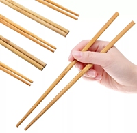 Baguettes jetables en bambou naturel 100% biodégradables, écologiques, recyclables, légères, de qualité alimentaire, pour le camping et les hôtels