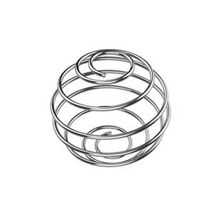 カスタマイズされたステンレス鋼スパイラルシェーカーカップ耐久性のある揺れボールスプリング付き攪拌食品ミルクプロテインパウダー - Product Image 2