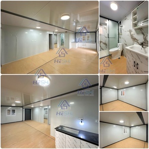 บ้านสำเร็จรูปแบบขยายได้มาตรฐาน AU ขนาด 40 ฟุต 20 ฟุต 1 2 3 4 5 ห้องนอน ห้องน้ำทันสมัย บ้านโมดูลาร์ - Product Image 5