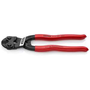 KNIPEX - 71 31 200 CoBolt® Compact <b>Bolt</b> Cutters black atramentized, handles plastic coated, with recess for easier cutting of th - Product Image 1