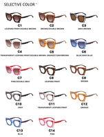 Lunettes de soleil œil-de-chat UV400 pour femmes, tendance, protection solaire, idéales pour les photos Instagram
