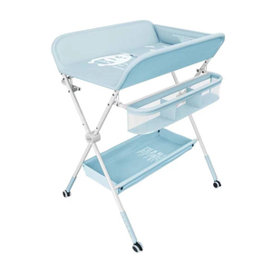 <span class=keywords><strong>Cambiador</strong></span> de Pañales Portátil Plegable de Diseño Compacto, Ajustable en Altura, Impermeable, con Cajón de Almacenamiento Grande - Product Image 1