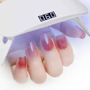 Five & Ten OEM UV Gel Cuit Nail Charms Haute Texture Nail Piece <span class=keywords><strong>Semi</strong></span> Durci Gel Nail Strip Kit Lady Black Glue Gel Sticker - Product Image 5