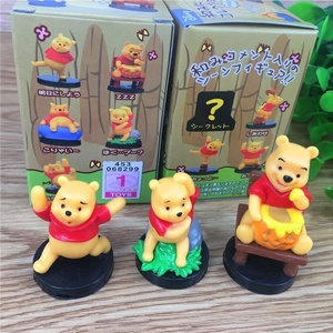 Personalizado al por mayor Pvc 9 unids/set Animal oso escultura modelo juguete Anime misterio Poohs figura de acción caja ciega - Product Image 5