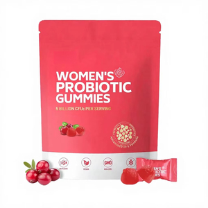 Gommose Probiotiche Femminili <span class=keywords><strong>per</strong></span> Adulti, <span class=keywords><strong>Integratori</strong></span> Erboristici <span class=keywords><strong>per</strong></span> il Supporto Immunitario, Confezione da 60 Pezzi, Vendita all'Ingrosso - Product Image 2