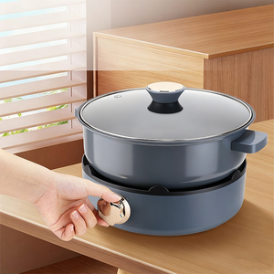 Marmite Électrique Multifonctionnelle Séparée, Petite Appareil <span class=keywords><strong>de</strong></span> Chauffage et Cuisson Électriques pour Dortoir et Usage Familial - Product Image 4