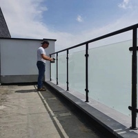 Moule de balustrade en acier inoxydable préfabriqué pour main courante d'escalier, garde-corps industriel, poteaux métalliques, style européen moderne