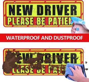 แม่เหล็กติดรถยนต์แบบกำหนดเอง Hubao MOQ ต่ำ ใช้ซ้ำได้ ทนทานต่อสภาพอากาศ สติกเกอร์ตกแต่ง พิมพ์ดิจิทัล ตัดตามรูป สะท้อนแสง ติดกันชนรถยนต์ - Product Image 4